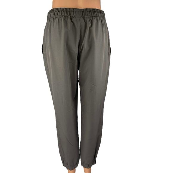 Mondetta Women's Brown Elastic Waist Drawstring Tapered Trousers Joggers Pants M - Picture 3 of 5